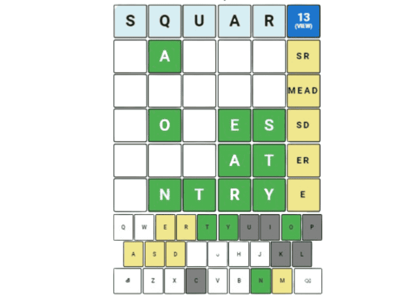 squareword